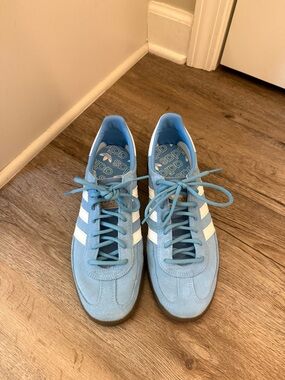 Adidas light blue spezial sneaker